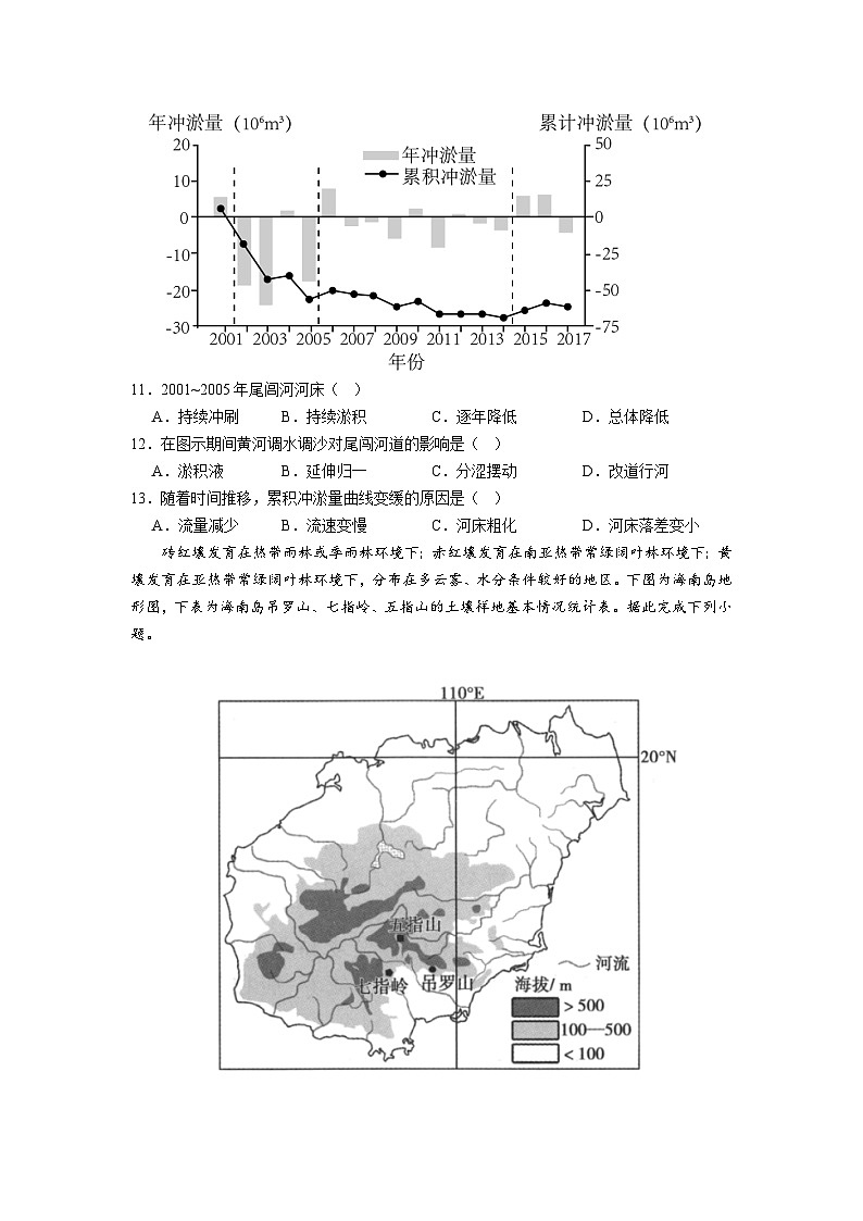 高三月考试题第3页