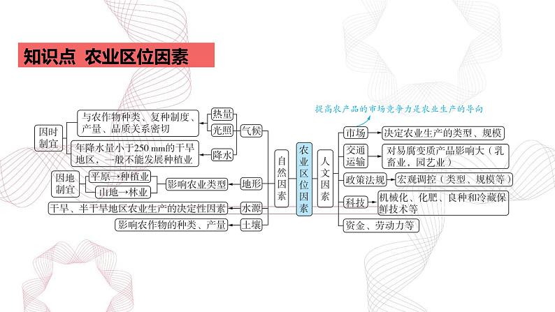 专题十 产业区位因素 第1节 农业区位因素及其变化-【专题复习】2025高考地理二轮复习课件ppt第2页