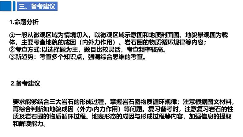 2025届高考地理二轮复习课件专题18塑造地表形态的力量第7页