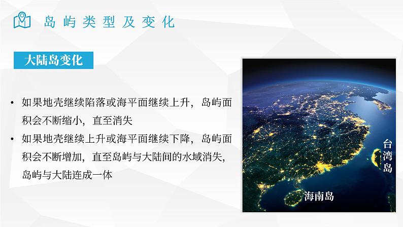 2025届高考地理二轮复习微专题课件26 岛屿类型及变化第4页