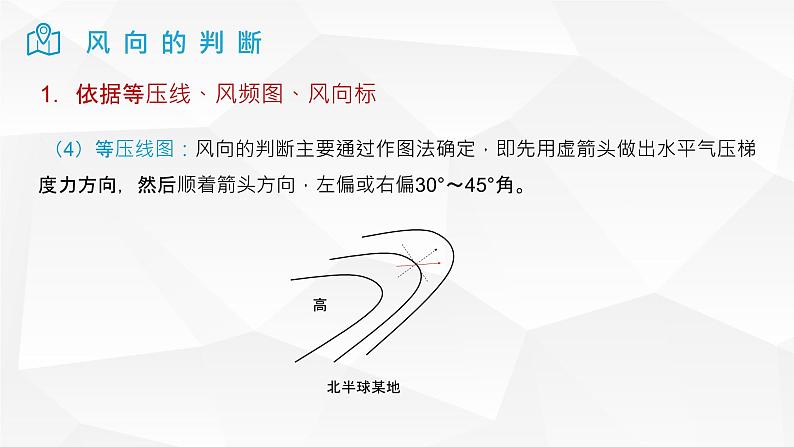 2025届高考地理二轮复习微专题课件15 风向的判断第6页