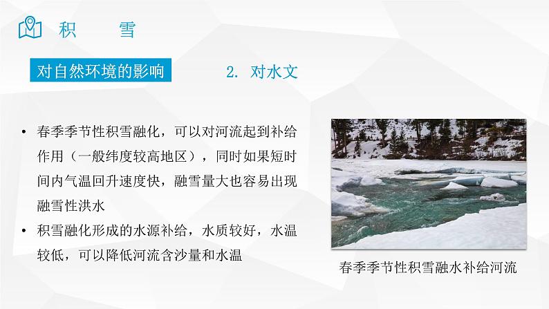 2025届高考地理二轮复习微专题课件13 积雪第7页