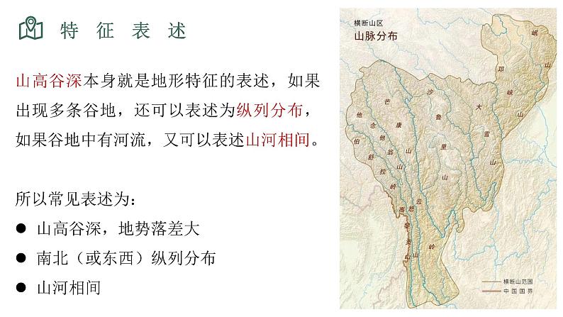 2025届高考地理二轮复习微专题课件06 山高谷深第3页