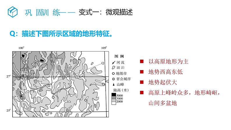 2025届高考地理二轮复习微专题课件02 地形特征第4页