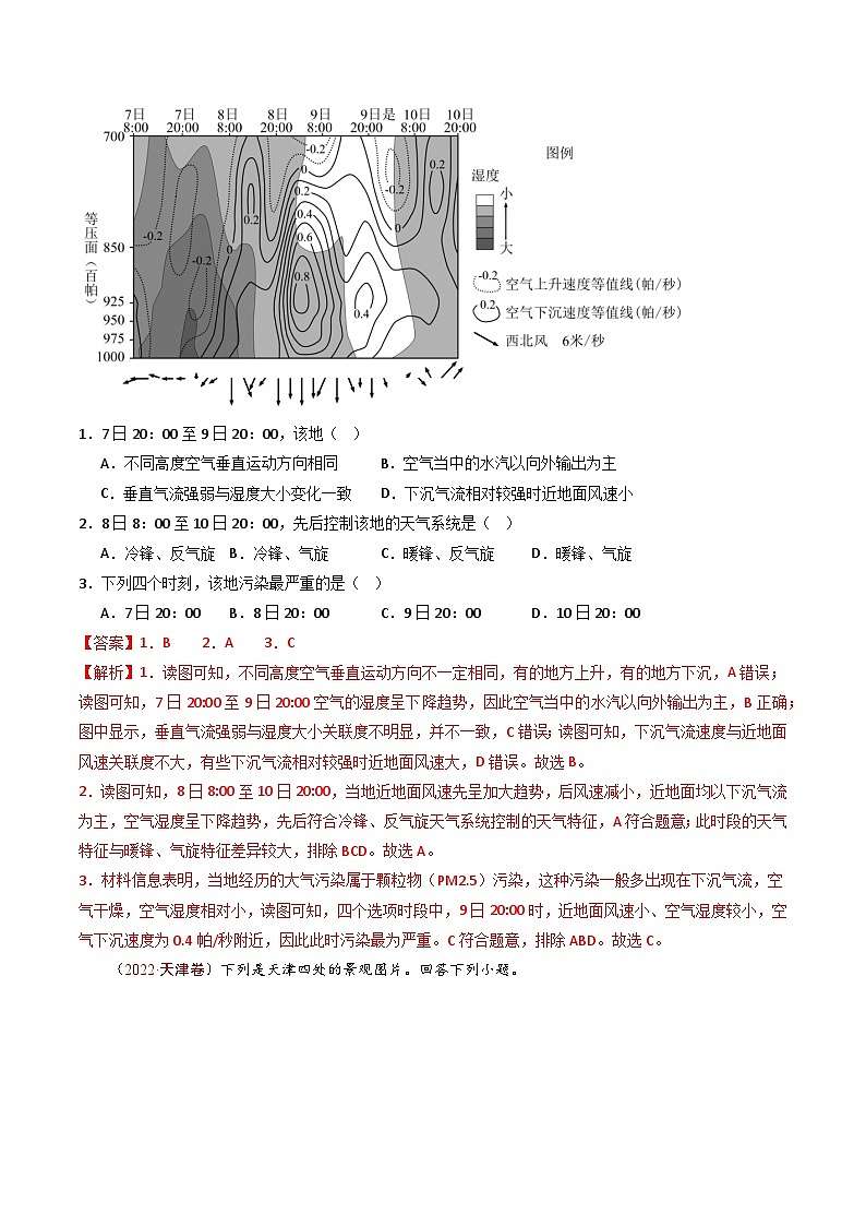 专题13 环境与发展 -【真题汇编】最近10年（2014-2023）高考地理真题分项汇编（全国通用）（解析卷）第2页