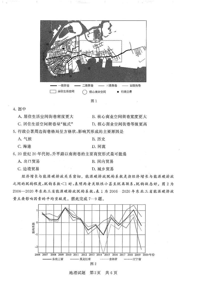 地理试卷(1)第2页