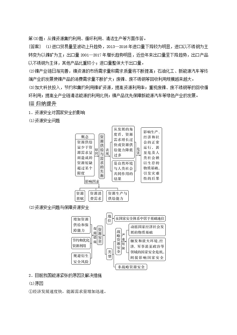 2025届高考地理二轮专题复习与测试第一部分专题篇专题十二资源环境与国家安全第3页