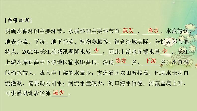 2025届高考地理二轮专题复习与测试第一部分专题篇专题三水体运动规律课件第8页