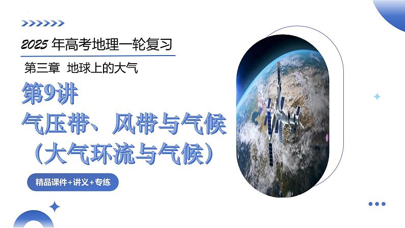 第09讲 气压带、风带与气候（大气环流与气候）（课件）-2025年高考地理一轮复习课件第2页