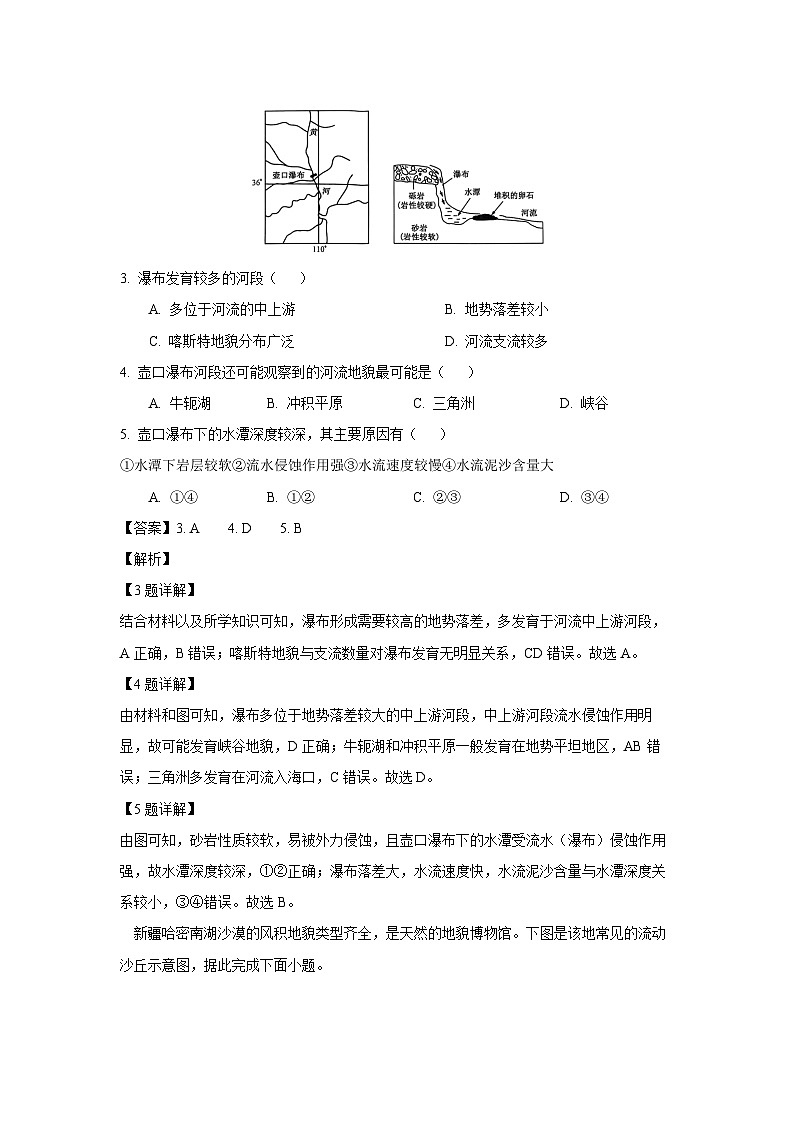 2024~2025学年河南省信阳市罗山县兴华学校等5校高一上学期12月月考地理试卷（解析版）第2页