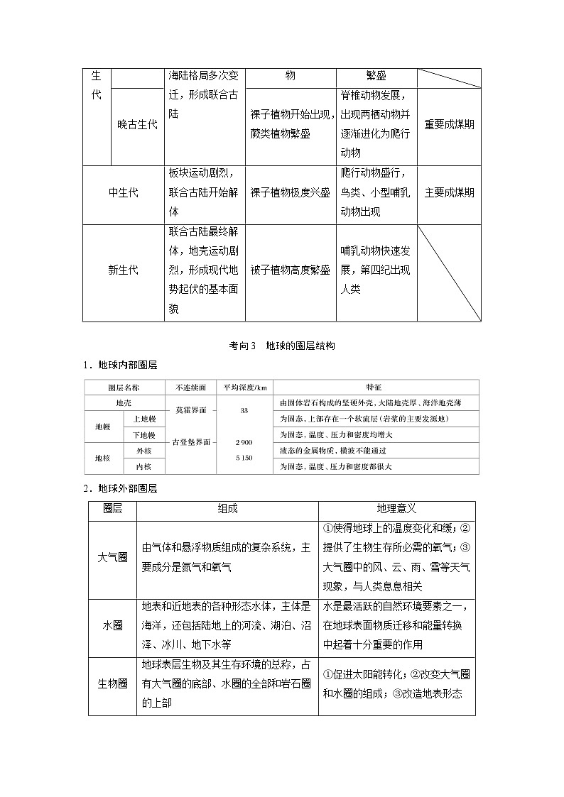 第三部分　大单元1　地球的运动--2025年高考地理大二轮专题复习（学生版） 第3页