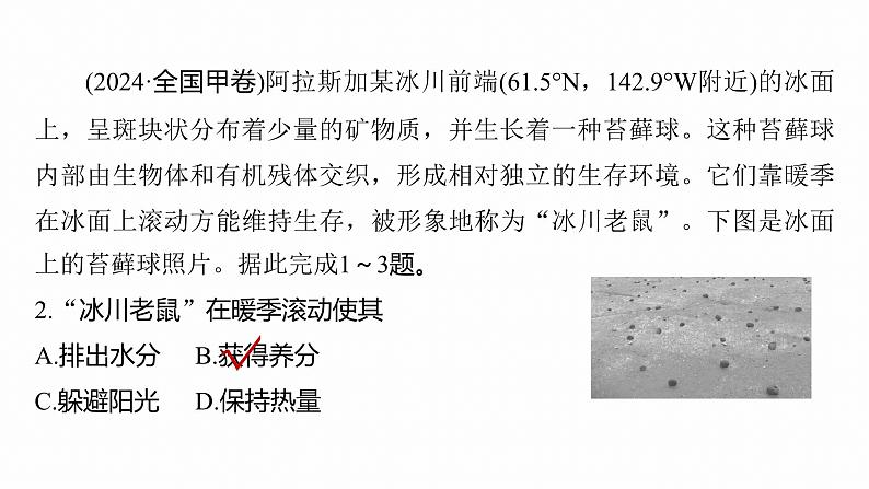 第一部分　素养1　专题1　主题1　区域整体性--2025年高考地理大二轮专题复习（课件）第5页