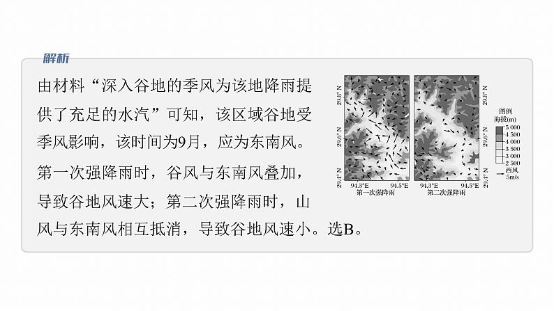 第一部分　素养2　专题5　主题2　大气运动--2025年高考地理大二轮专题复习（课件）第6页