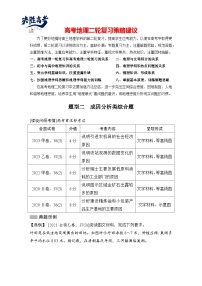 第二部分　秘籍一  题型二　成因分析类综合题--2025年高考地理大二轮专题复习题库（讲练）