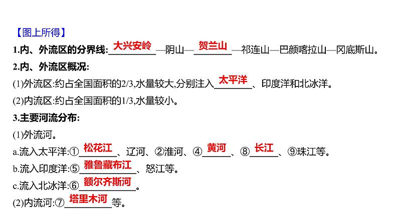 2025届高考地理一轮复习课件 第二篇  第16讲　中国的河流和湖泊第4页