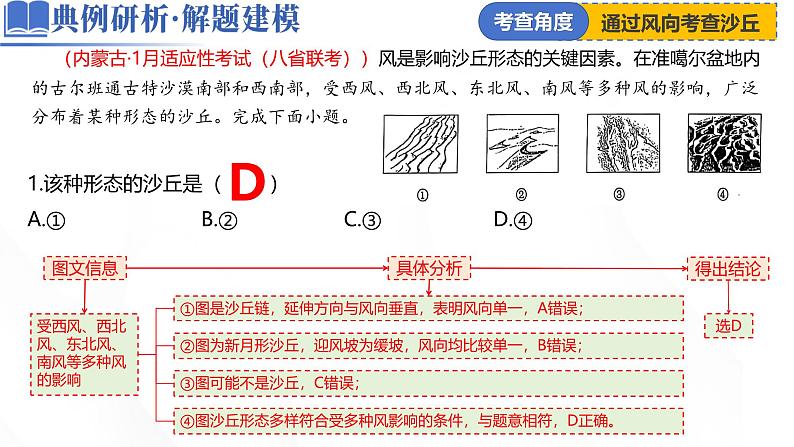 微专题 沙丘-2025年高考地理二轮复习讲练（新高考通用）课件PPT第7页