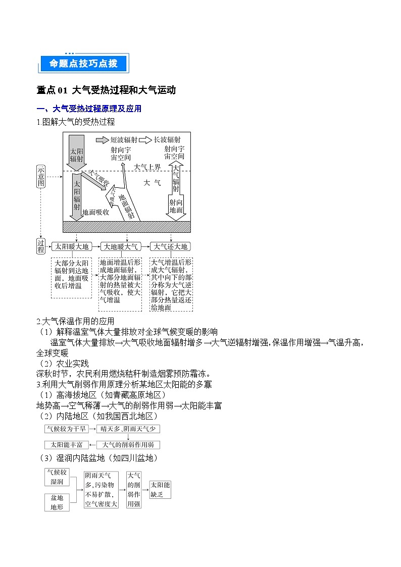 专题 03 地球上的大气-2025年高考地理 热点 重点 难点 专练（北京专用）（原卷版）第3页
