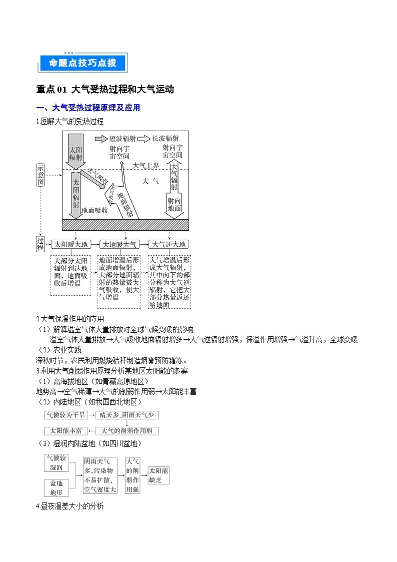 专题 03 地球上的大气-2025年高考地理 热点 重点 难点 专练（北京专用）（解析版）第3页