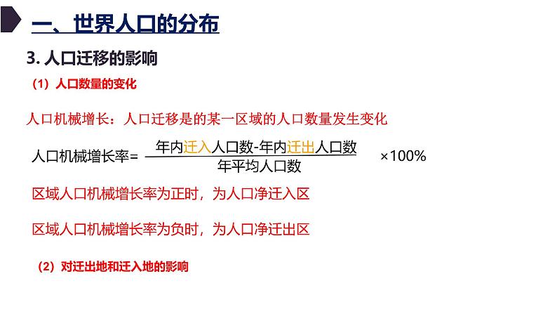 1.2人口迁移（新教材人教版必修第二册课件）第7页