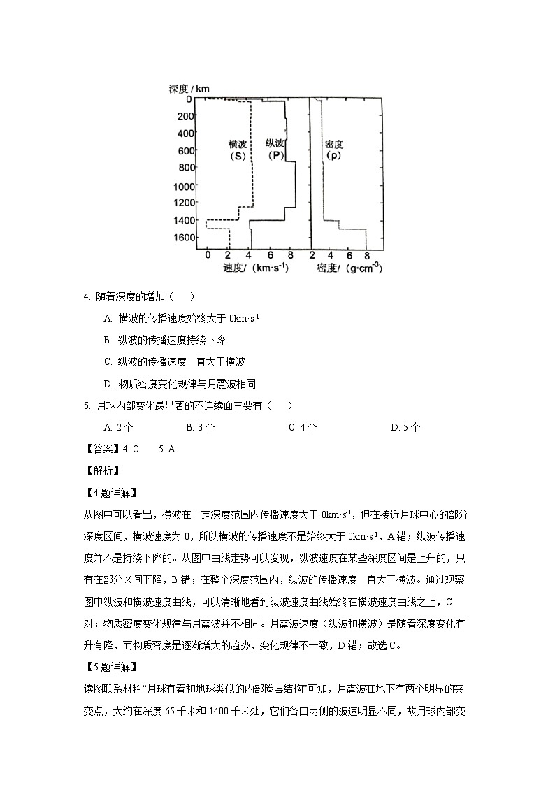 北京市丰台区2024-2025学年高一(上)期末地理试卷（解析版）第3页