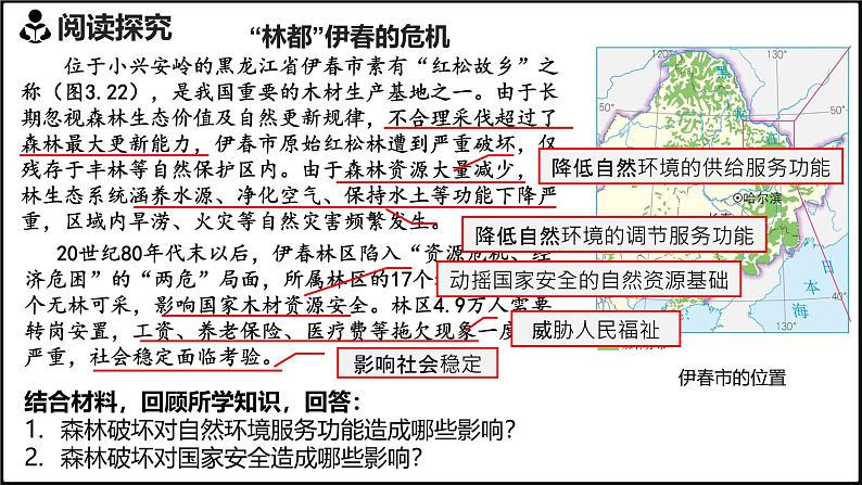 2024-2025学年高中地理（人教版2019）选择性必修三3-3生态保护与国家安全课件第7页