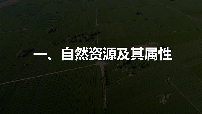 2024-2025学年高中地理（人教版2019）选择性必修三1-2自然资源及其利用课件第3页