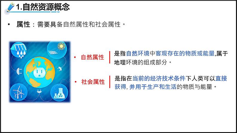 2024-2025学年高中地理（人教版2019）选择性必修三1-2自然资源及其利用课件第5页