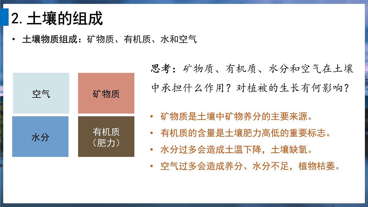 2024-2025学年高中地理（人教版2019）必修一5-2土壤课件第6页