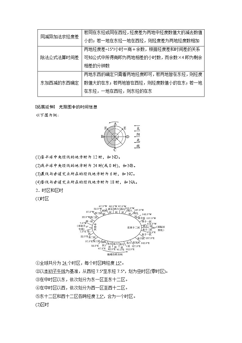 第一章 第二节 课时2　时差（教师版）第2页