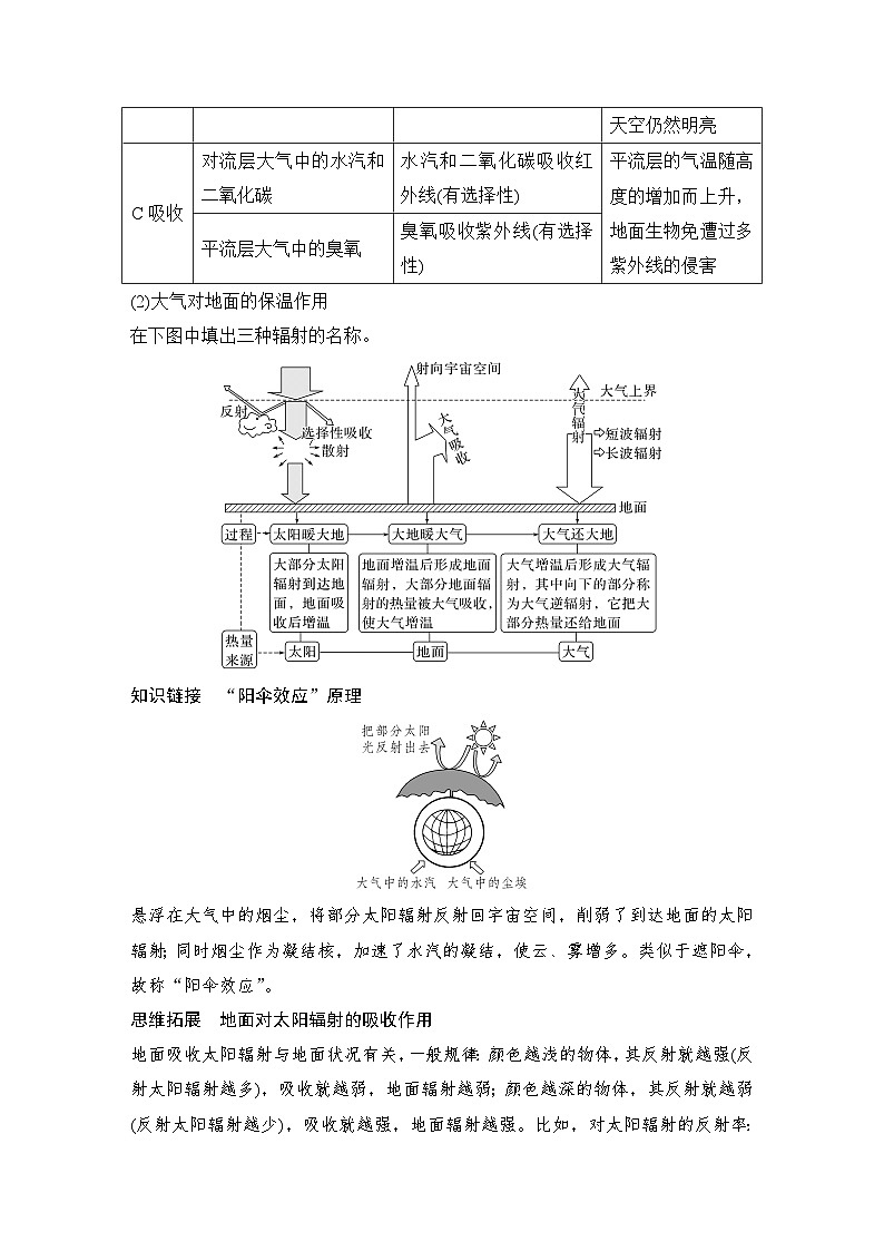 2025届高中地理一轮复习讲义：第一部分自然地理第四单元地球上的大气第13课时　大气受热过程（学生版）第2页