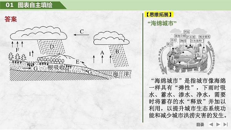 2025届高中地理一轮复习课件：第一部分自然地理第六单元地球上的水第22课时　水循环（共38张ppt）第7页