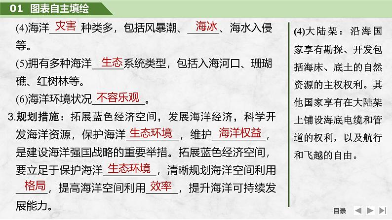 2025届高中地理一轮复习课件：第二部分人文地理第十四单元环境与发展第61课时　海洋权益和海洋发展战略（共31张ppt）第7页