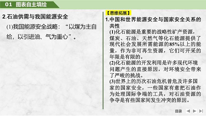 2025届高中地理一轮复习课件：第四部分资源、环境与国家安全第十九单元资源安全与国家安全第75课时　中国的能源安全（共34张ppt）第6页