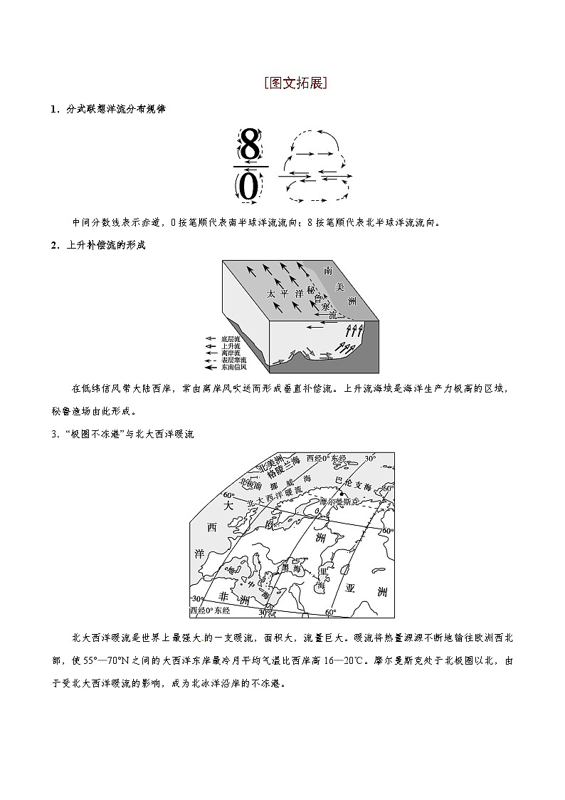 考点17 洋流-2025年高考地理一轮复习回归教材考点全析试题（含答案）第3页