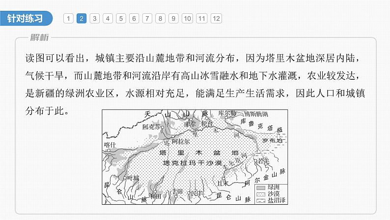 第一章　第一节　微专题1　影响人口分布的因素（课件）第7页