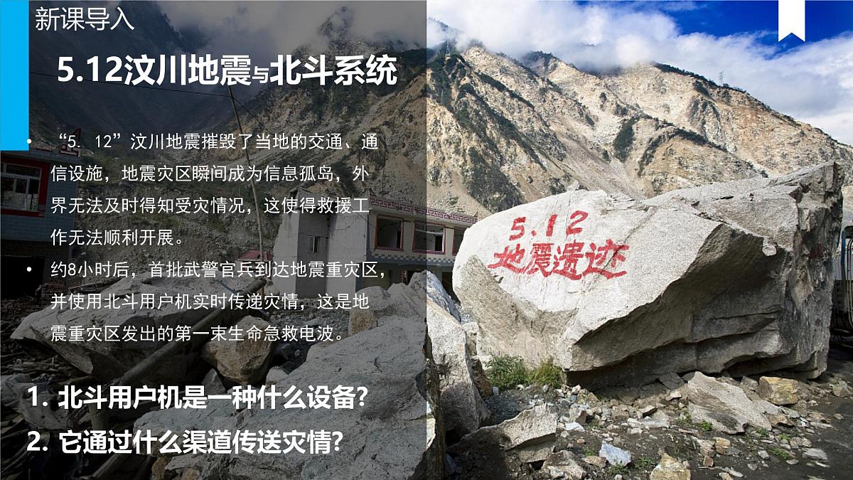 6.4 地理信息技术在防灾减灾中的应用 课件-高中地理人教版（2019）必修第一册第1页
