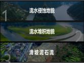 地理湘教版（2019）必修一2.1.1流水侵蚀地貌课件