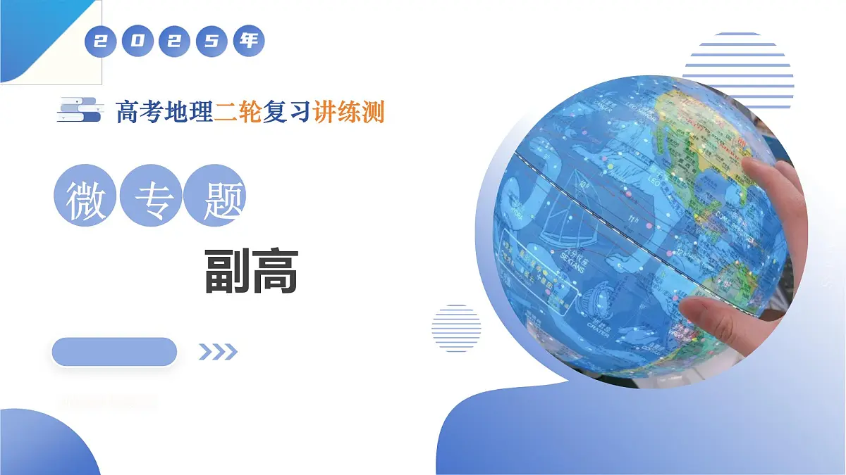微专题 副高第1页