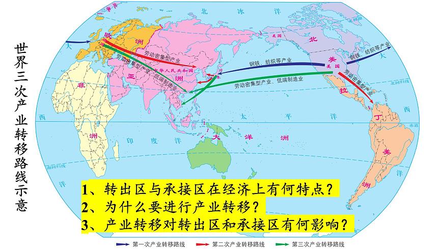第四章  区际联系与区域协调发展 第三节  产业转移课件——2024-2025学年度地理人教版选择性必修二第1页