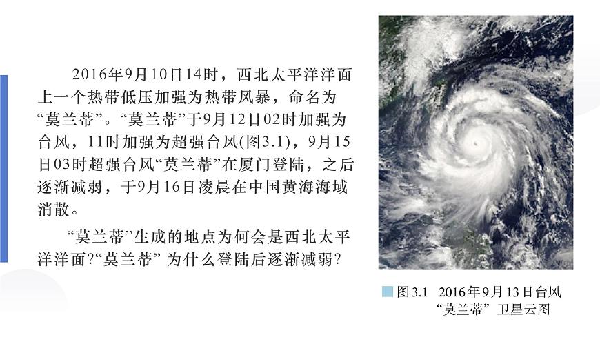 人教版2025高中地理选择性必修一3.1常见天气系统 课件第3页
