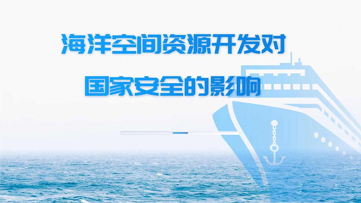 人教版2025高中地理选择性必修三2.4《海洋空间资源开发与国家安全》 课件第1页