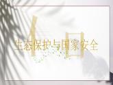 人教版2025高中地理選擇性必修三3.3《生態(tài)保護與國家安全》 課件