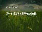 地理湘教版（2019）必修二3.1农业区位因素与农业布局课件