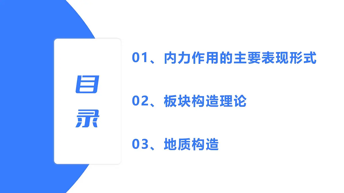 2025年高中地理专题复习14.内力作用与地貌 课件第3页