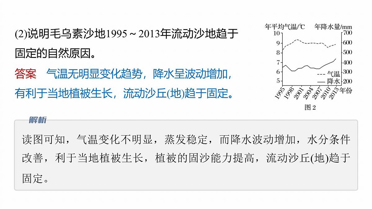 第一部分　素养1　专题3　区域发展评析第8页