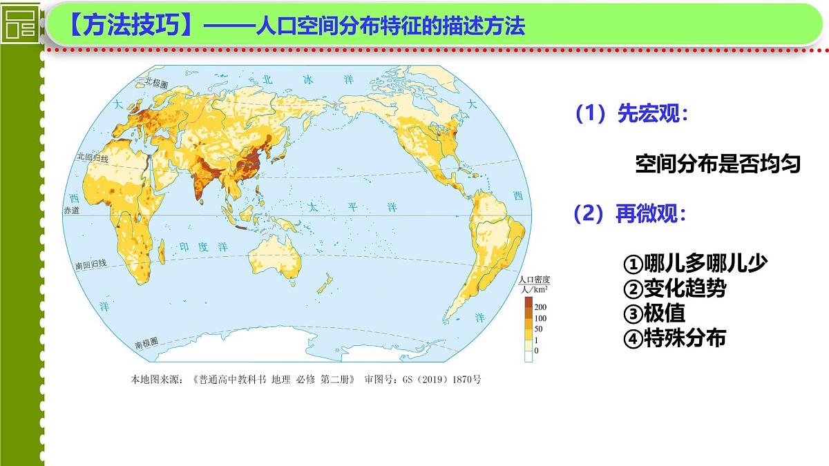 人教版高中地理 必修 第二册 1-1人口分布同步课件第7页