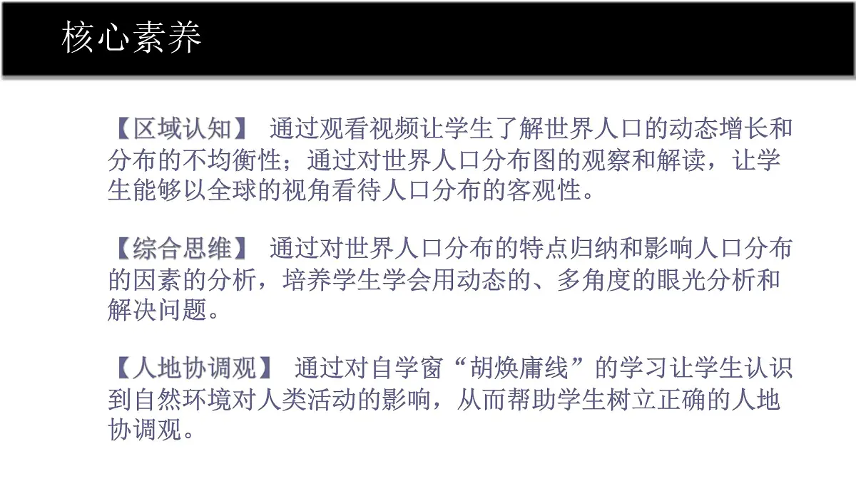 人教版高中地理 必修 第二册 1-1人口分布同步课件第3页