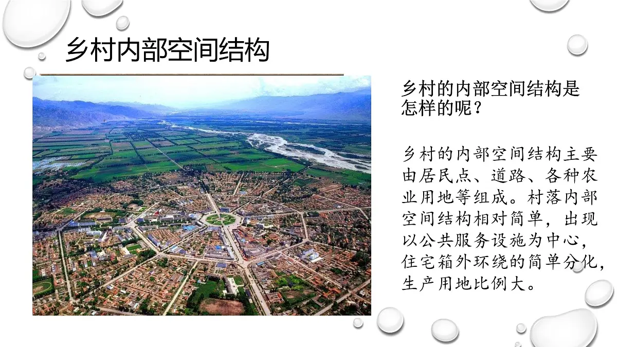 人教版高中地理 必修 第二册 2-1《乡村和城镇空间结构》 课件第6页