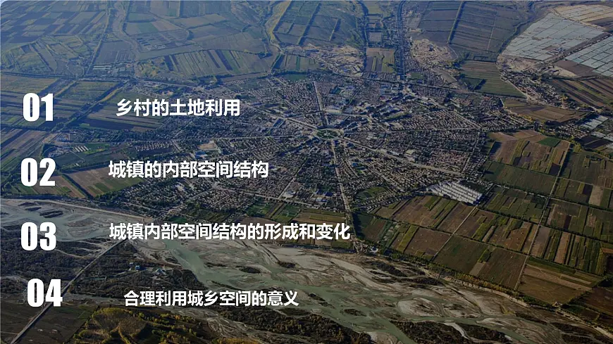 人教版高中地理 必修 第二册 2-1乡村和城镇空间结构 课件第3页