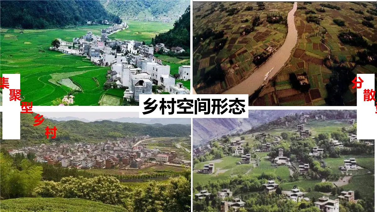 人教版高中地理 必修 第二册 2-1《乡村和城镇空间结构》课件第2页